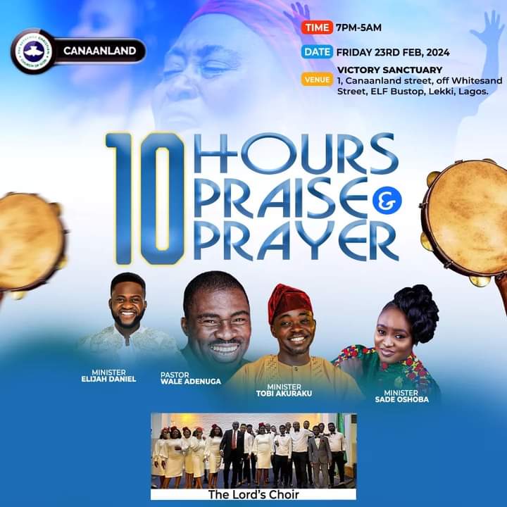 10 hours praise and prayer